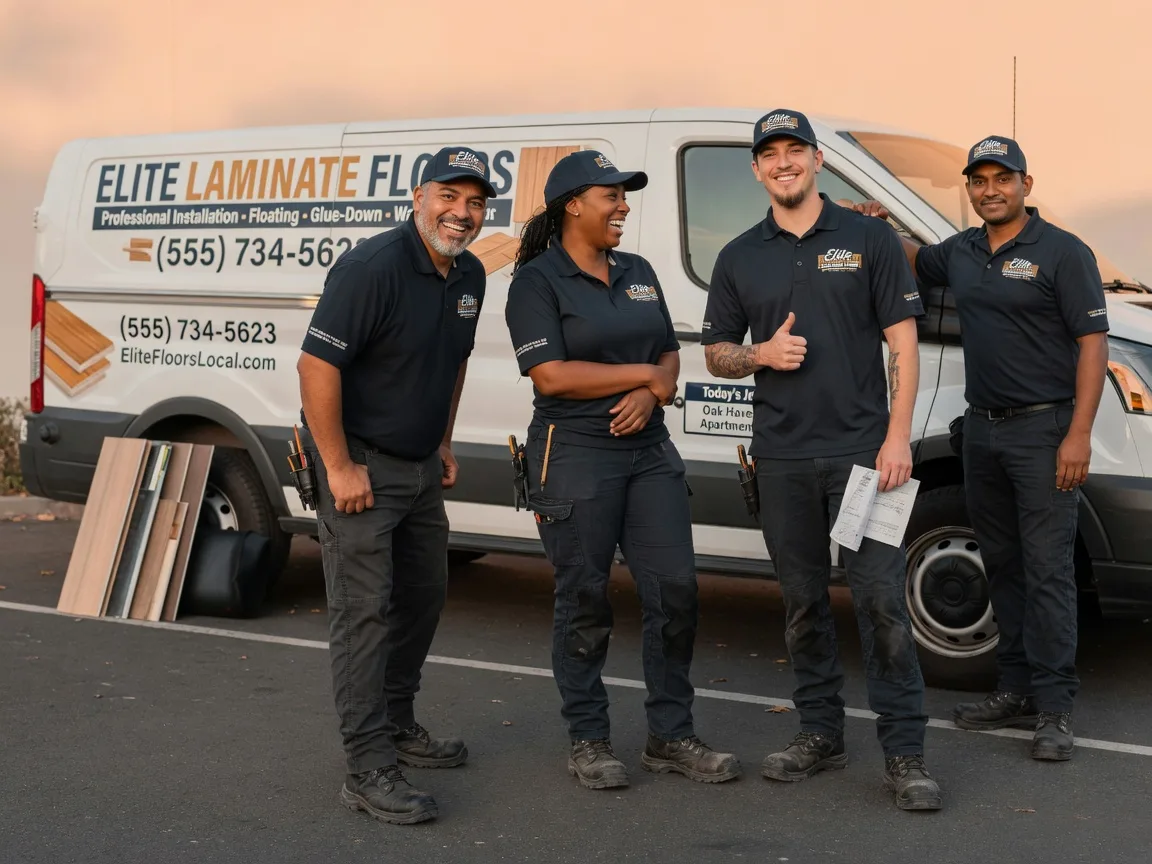 Laminate flooring installation company in Woodburn, IA